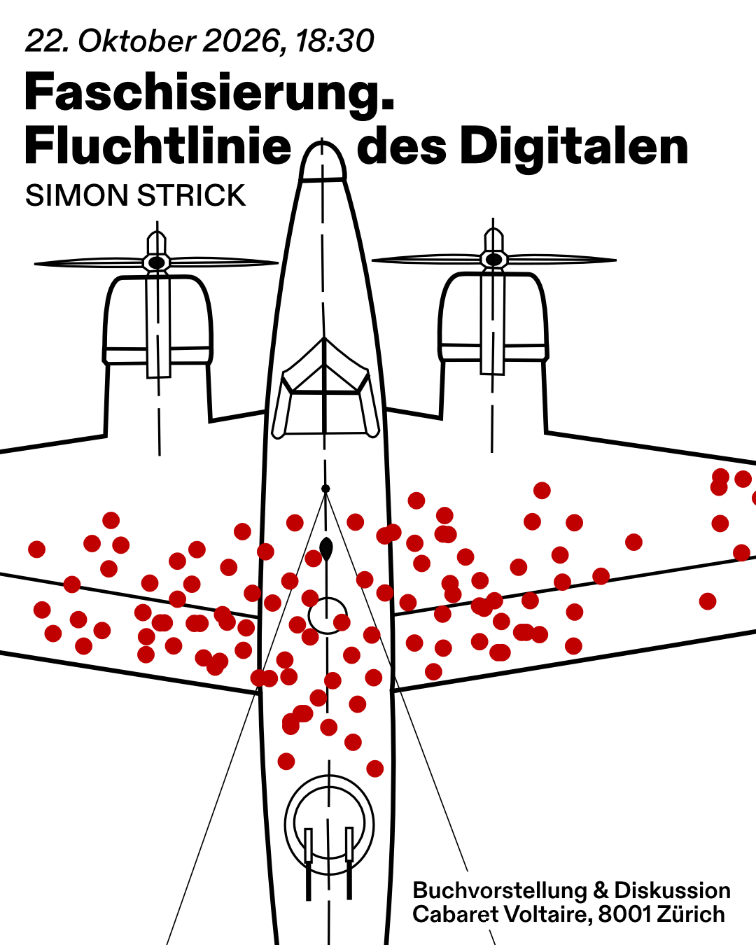 Simon Strick: «Faschisierung. Fluchtlinie des Digitalen» — Buchvorstellung & Diskussion